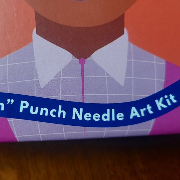 Kids Crafts ~ Brave Like Rosa ~ “Nah” Punch Needle Art Kit ~ NIB - Picture 3 of 6